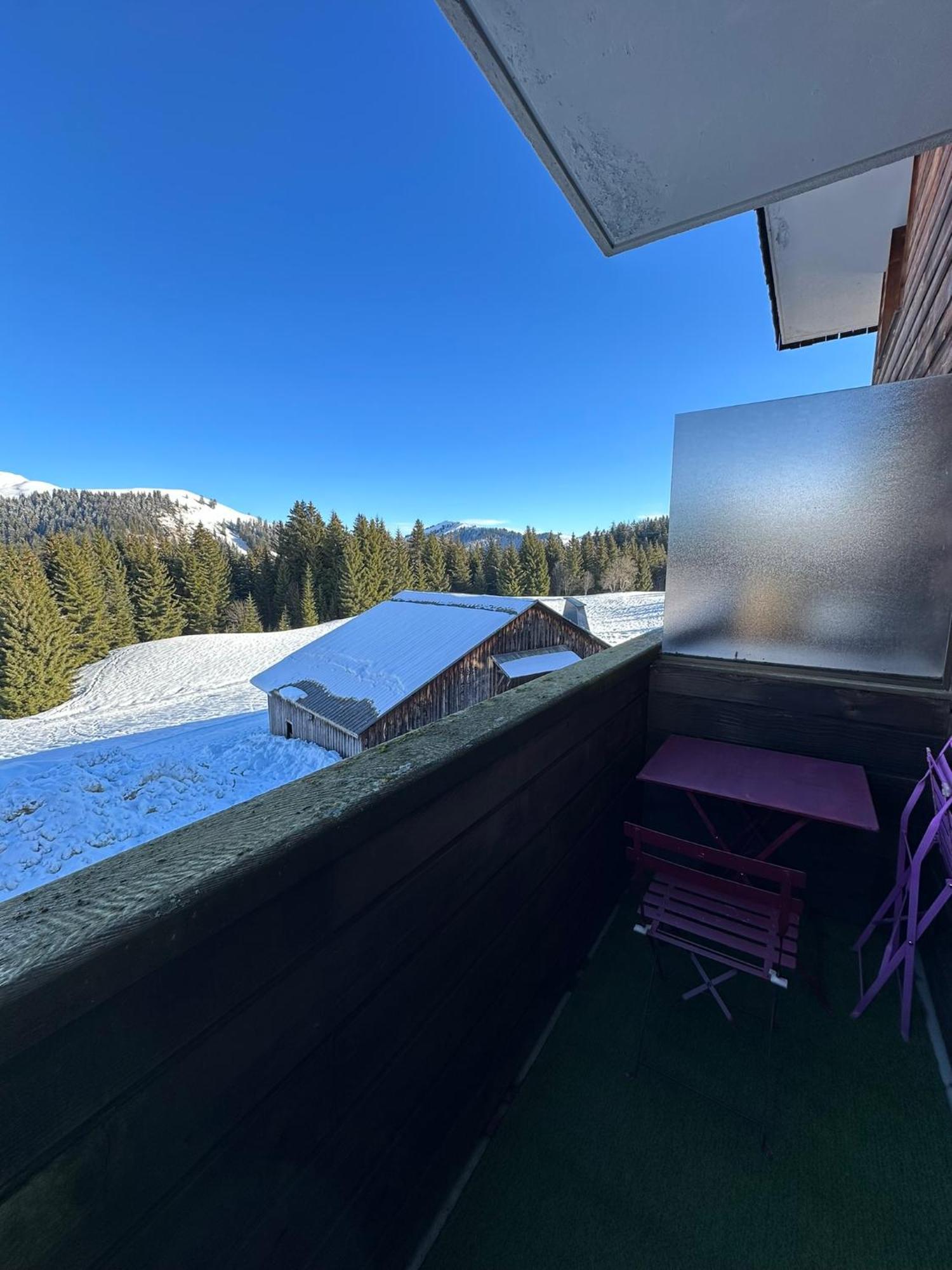 Studio Au Coeur Du Praz-De-Lys - Les Pralyssimes Le Praz de Lys Εξωτερικό φωτογραφία